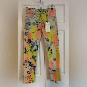 Demolition Girls Strait Leg Stretch Jeans